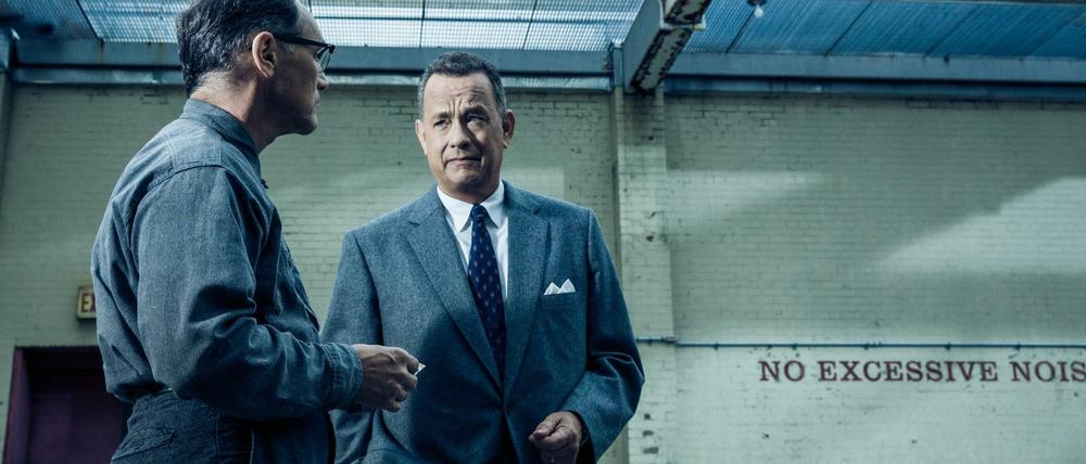 Der Spion und sein Verteidiger. Rudolf Abel (Mark Rylance) und der Answalt James Donovan (Tom Hanks). 