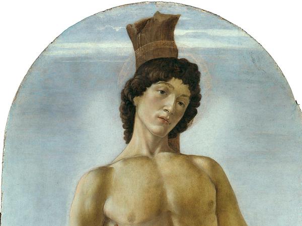 Sandro Botticelli: Der Hl. Sebastian, 1474. 