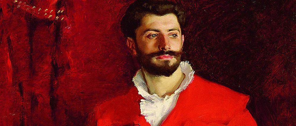 Das 1881 entstandene Pozzi-Porträt des US-Malers John Singer Sargent. Der Pariser Arzt Samuel Pozzi lebte von 1846 bis 1918. 