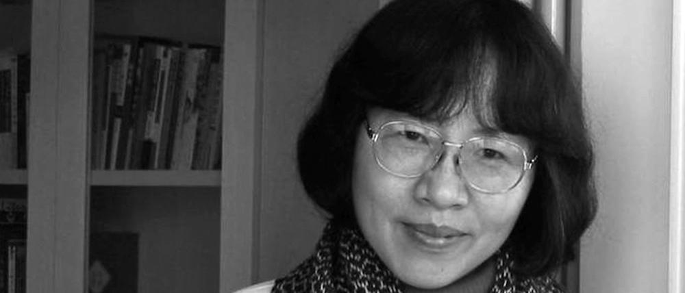 Die chinesische Schriftstellerin Can Xue.