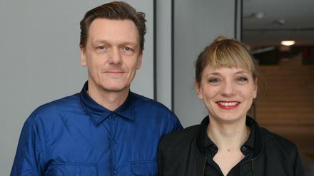 Bekanntgeber. Thomas Oberender, Intendant der Berliner Festspiele, und Yvonne Büdenhölzer, Leiterin des Theatertreffens, beim Online-Pressetermin. 
