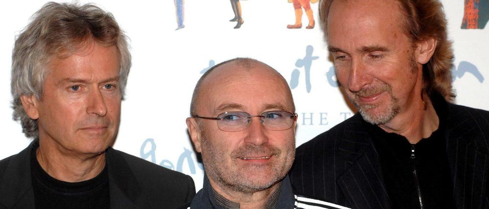 Tony Banks, Phil Collins und Mike Rutherford (von links) im Jahr 2006