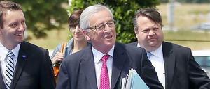 Jean-Claude Juncker trifft am Donnerstag zum Treffen der konservativen Europäischen Volkspartei (EVP) im belgischen Kortrijk ein. 