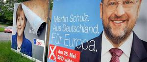 Wahlplakat von Martin Schulz
