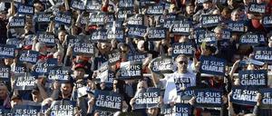 Hunderttausende Franzosen gedachten am Samstag der Terroropfer.