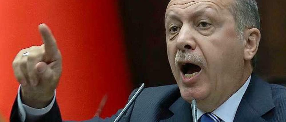 Der türkische Ministerpräsident Recep Tayyip Erdogan 