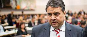 Der SPD-Chef Sigmar Gabriel wird in der großen Koalition Wirtschafts- und Energieminister.