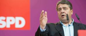Sigmar Gabriel (SPD) ist potentieller Anwärter auf die Kanzlerkandidatur für 2013 - zusammen mit zwei weiteren SPD-Spitzenpolitikern.