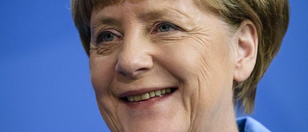 Angela Merkel am 23. Oktober 2015 in Berlin. 