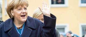 Bundeskanzlerin Angela Merkel erreicht hohe Popularitätswerte.