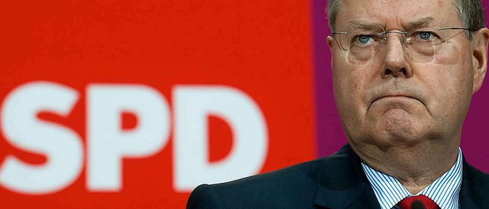 Kandidat mit Fehlstart: Peer Steinbrück