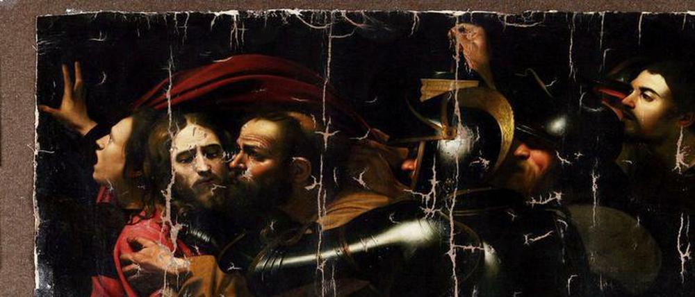 In Odessa wird 2008 das Caravaggio-Gemälde "Die Festnahme Christi" gestohlen - vier Männer einer internationalen Diebesbande werden 2010 in Berlin festgenommen.