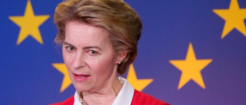 Ursula von der Leyen, Präsidentin der EU-Kommission 