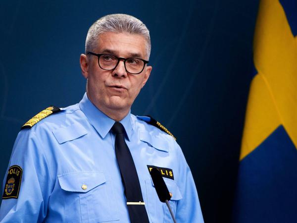 Der schwedische Reichspolizeichef: Anders Thornberg – hier im März 2020.
