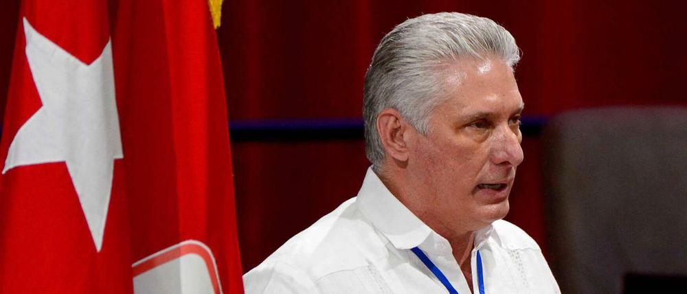 Der kubanische Präsident: Miguel Díaz-Canel.
