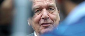 Ex-Bundeskanzler Gerhard Schröder feierte im Schlosshotel Kronberg im Taunus.