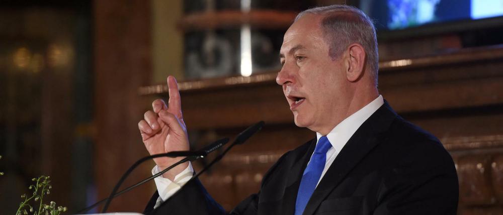 Benjamin Netanjahu, Premierminister von Israel, nannte bei der Sicherheitskonferenz in München den Vorfall "sehr ernst".