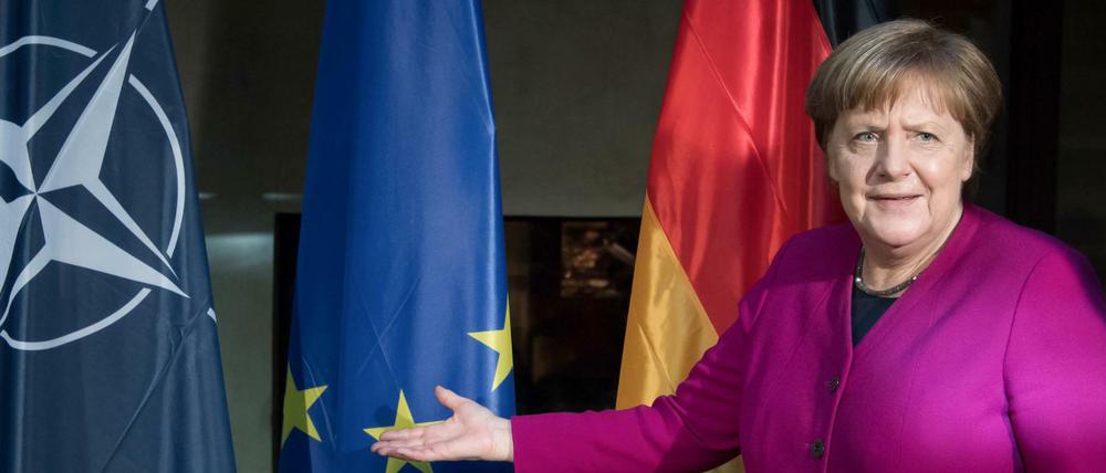 Im Februar nahm Angela Merkel (CDU) an der 55. Münchner Sicherheitskonferenz teil.