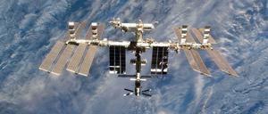 Die internationale Raumstation ISS im All (Archivbild) 