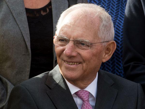 Finanzminister Wolfgang Schäuble (CDU).