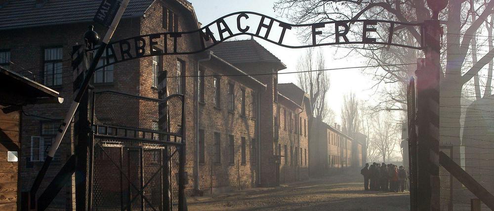 Das ehemalige deutsche Vernichtungslager Auschwitz I.
