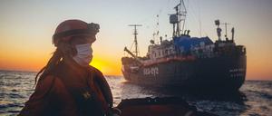Das Schiff „Alan Kurdi“ der deutschen NGO Sea-Eye.