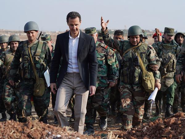 Assad entscheidet mit darüber, wo und wem geholfen wird.