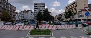 Die Stadt Mitrovica ist immer wieder Schauplatz serbisch-kosovarischer Spannungen.