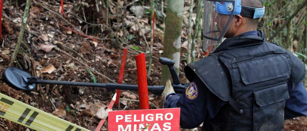 Nirgendwo in Kolumbien gibt es mehr Landminenopfer als in Antioquia. 