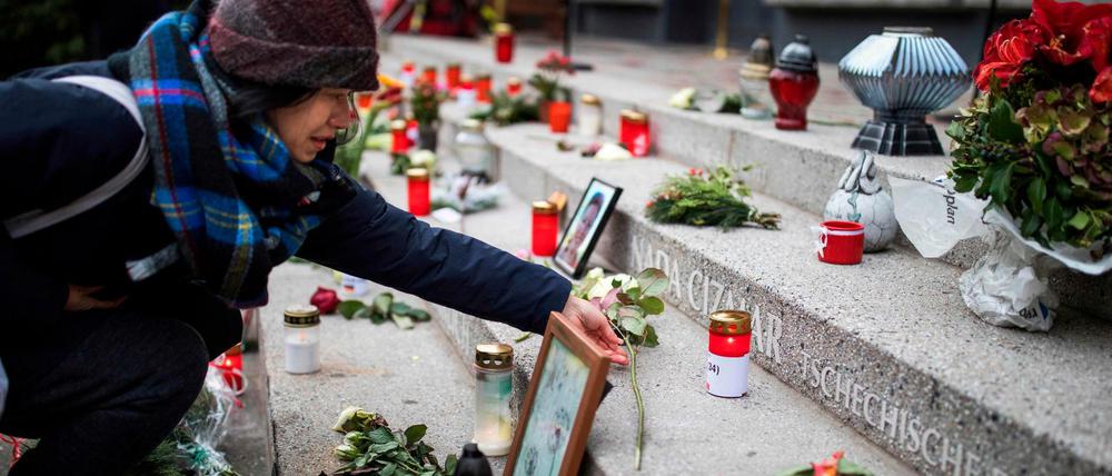Gedenken an die Opfer des Anschlages auf dem Breitscheidplatz