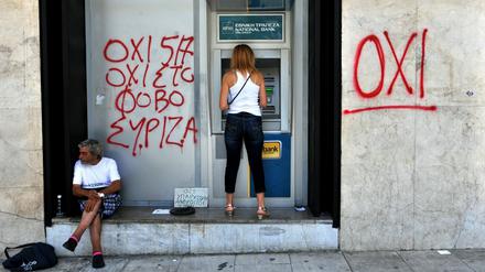 Nach dem Nein ist die Zukunfts Griechenlands ungewiss. 