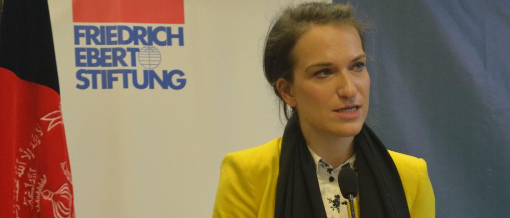 Magdalena Kirchner, Leiterin der Friedrich-Ebert-Stiftung in Afghanistan
