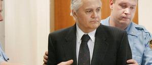 Slobodan Milosevic (hier 2003) verstarb 2006 im UN-Kriegsverbrechergefängnis in Den Haag. 