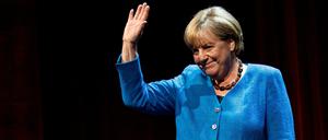 Zurück auf öffentlicher Bühne - mit umstrittenen Selbsteinschätzungen: Kanzlerin Angela Merkel. 
