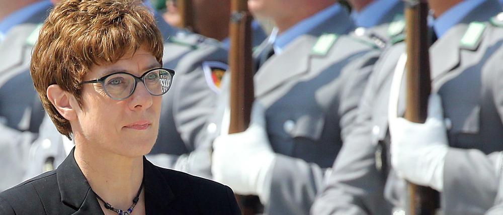 Annegret Kramp-Karrenbauer, Bundesvorsitzende der CDU und neue Verteidigungsministerin. 