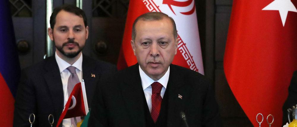 Präsident Recep Tayyip Erdogan kann nicht mehr auf seinen Schwiegersohn im Kabinett zählen. 