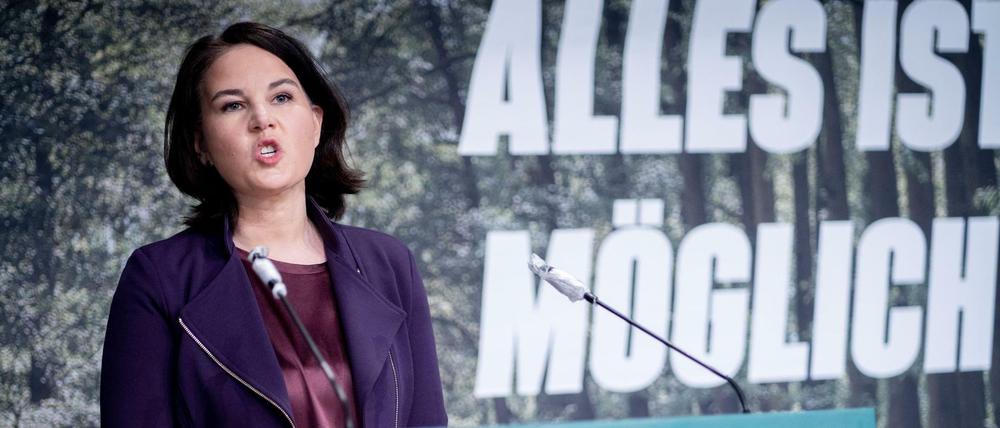 Annalena Baerbock tritt als Spitzenkandidatin der Brandenburger Grünen für die Bundestagswahl 2021 an.