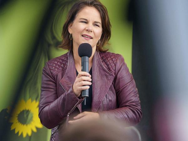Die Kanzlerkandidatin der Grünen: Co-Parteichefin Annalena Baerbock.