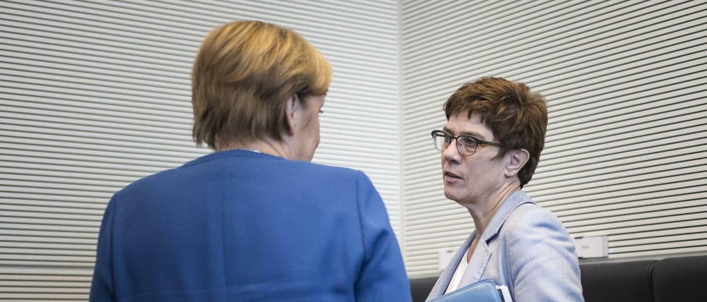 Annegret Kramp-Karrenbauer wird sich Diskussionen in der Partei stellen müssen.