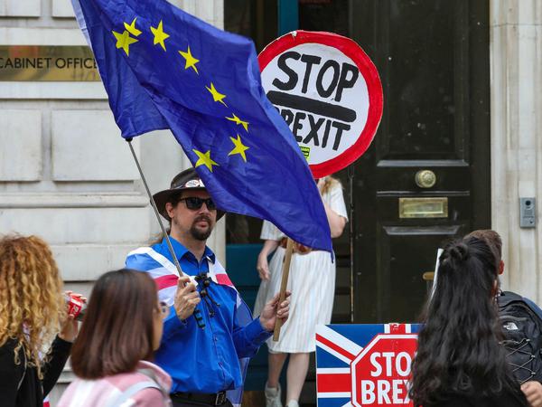Demonstration gegen den Brexit in London