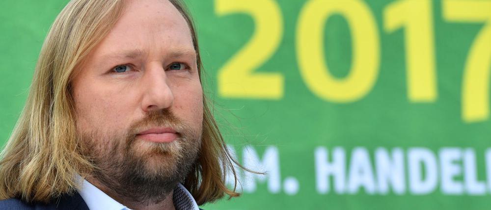 Anton Hofreiter, der Fraktionsvorsitzende der Grünen, fordert ein Moratorium für Müllexporte.