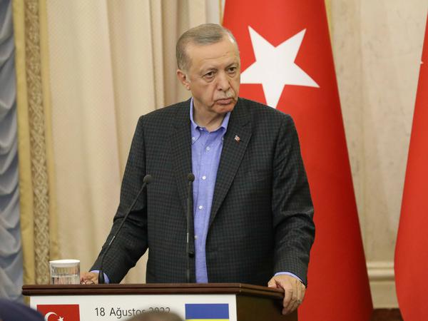 Präsident der Türkei: Recep Tayyip Erdogan.