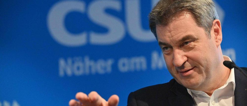 Bayerns Ministerpräsident Markus Söder (CSU). 