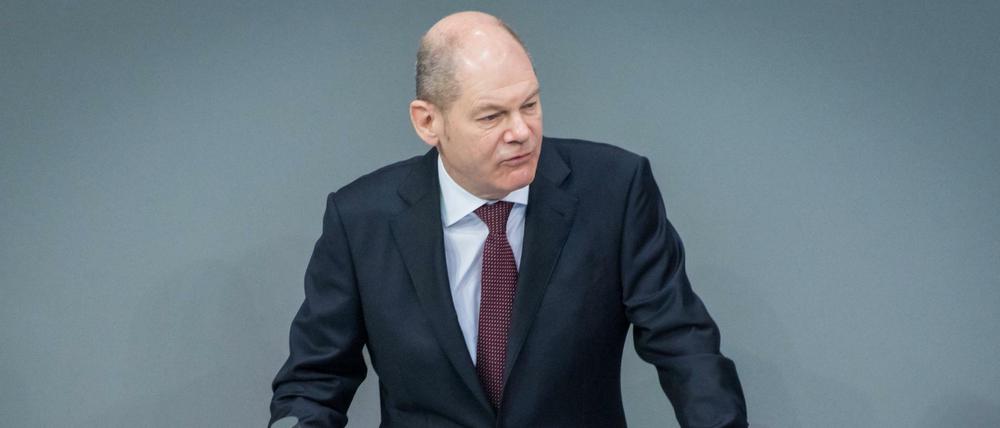 Kanzlerkandidat der SPD: Olaf Scholz, Vizekanzler und Bundesfinanzminister.
