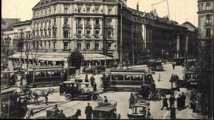 Alle Wege führen nach Berlin. Der Potsdamer Platz im Jahr 1920.
