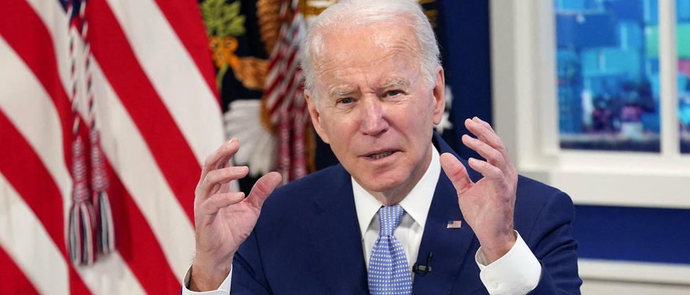 US-Präsident Joe Biden setzte die neuen Maßnahmen in Kraft.