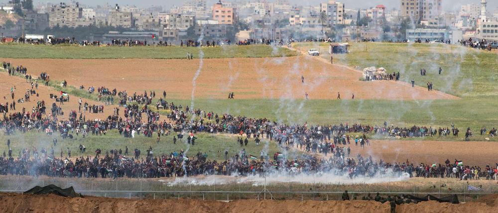 Die von Aktivisten initiierten Proteste in Gaza nutzt die Hamas, um Israel zu provozieren.