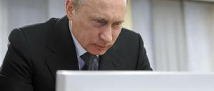 Bin ich schon drin? Für sein Internet hat Präsident Wladimir Putin ein Gesetz – an der technischen Umsetzung könnte es noch hapern. 