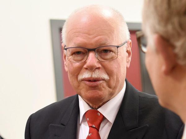 Ulrich Mäurer (SPD), Senator für Inneres des Landes Bremen. 