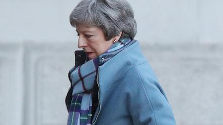 Die britische Regierungschef Theresa May am Montag in London.